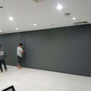 Vách ngăn lá nhôm ngăn phòng di động